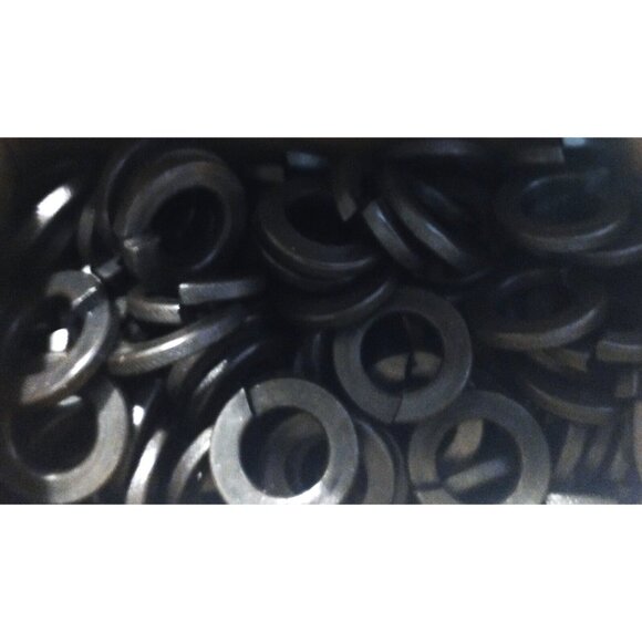 Hodell-Natco Box Of 100 Black R20K CGBQ Washers 3/8 Med L/W - Picture 3 of 4